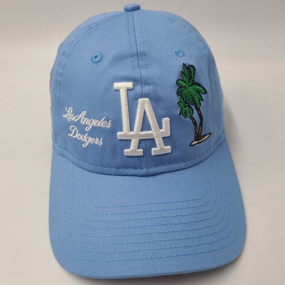 Los Angeles Dodgers Hat Strapback New Era 9Twenty Blue 7x World Series Champions